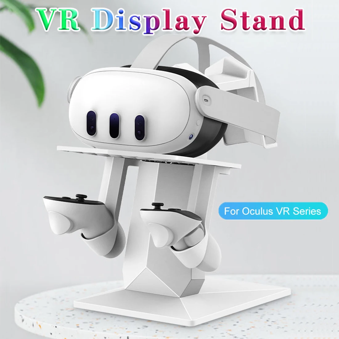VR-Ständer Display Holdeand Controller für Meta Quest 3/Meta Quest Pro/Oculus Quest 2/Oculus Quest wiederaufladbarer Displayständer Image