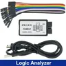 USB-Logik anslyzer scm 24MHz 8 Kanal 24 Sekunden Logik analysator Debugger für Arm fpga Logik