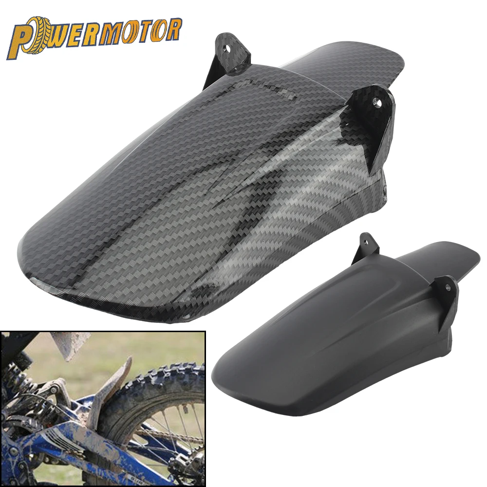 Für Sur Ron Light Bee Motorrad Hinten Shock Schutz Staub Abdeckung Kotflügel Carbon Faser Zubehör Motocross für Surron Elektrische Fahrrad Image