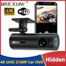 Whexune 4k Dash Cam Wifi Auto DVR 3840x2160p/30fps Video recorder Sprach aufforderung mit