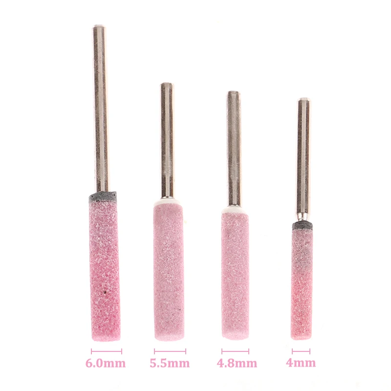 10 Stück Kettensägenschärfer Schleifsteinfeile 4/4,8/5,5/6 mm Ketten Säge Schärfset Polieren Metalle Steine Image