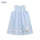 Kleine Maven Mädchen Sommerkleid Kinder Kleidung ärmelloses Kleid Kinder Vestidos Plaid Tier