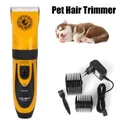 Elektrische Schere Haarschnitt Trimmer Rasierer Set für Kaninchen Katze Welpen Pflege Clipper Cutter