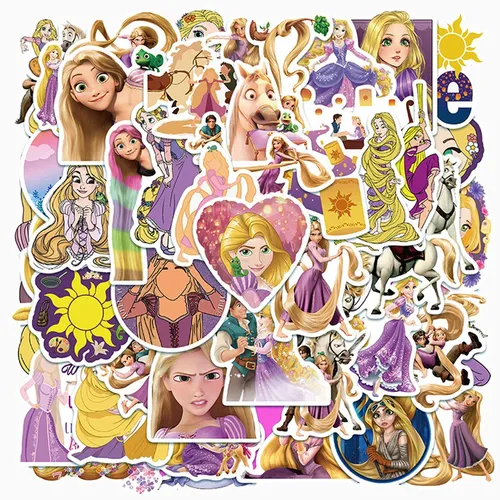 10/30/50 Teile/satz Disney Cartoon Tangled Anime Aufkleber Film Rapunzel Aufkleber Kid Spielzeug