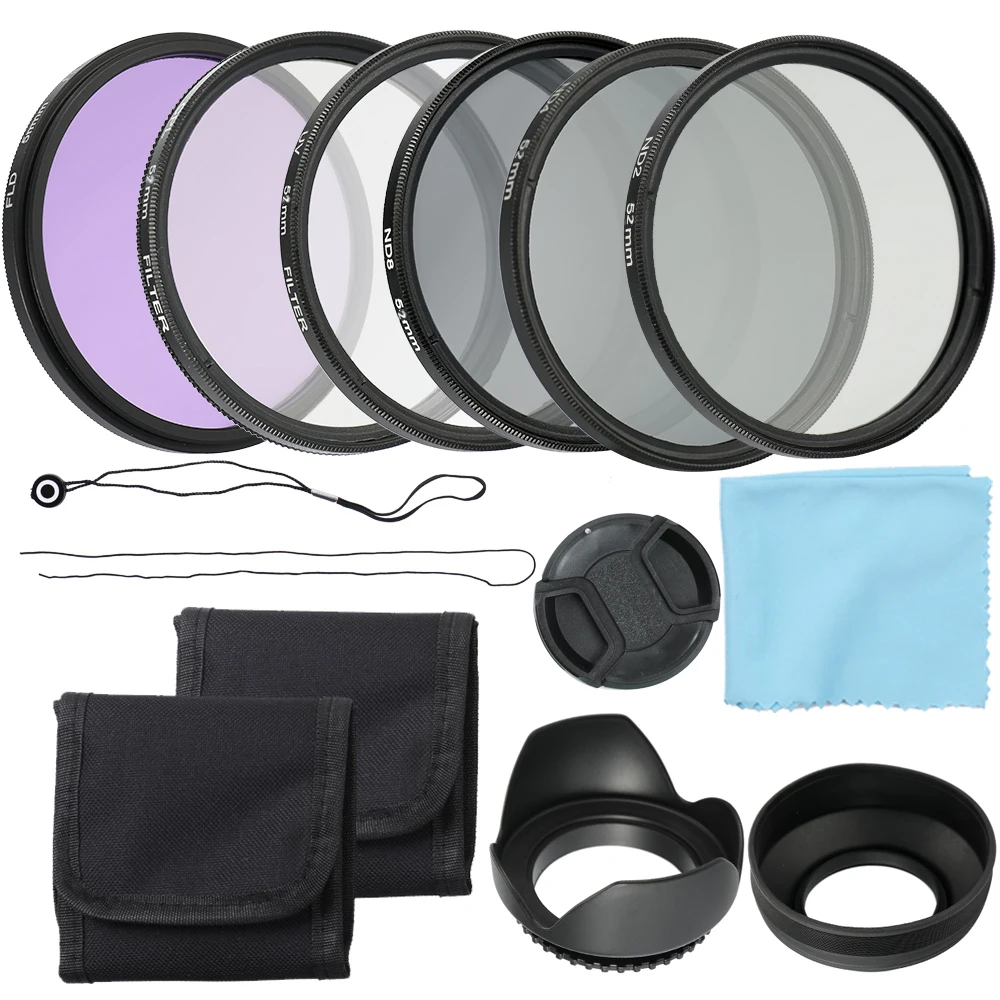 Profession elle kamera uv cpl fld objektiv filter kit und altura foto nd neutral dichte filter set fotografie zubehör 58mm Image