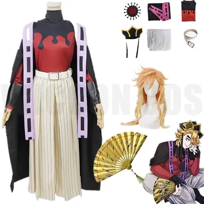 Anime Juuni Kitsuki Douma Kostüm Cosplay Perücke Weihnachten Halloween Karneval Requisiten Maskerade Party Image
