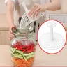 Essiggurken glas presse Kunststoff halter für die Verdichtung in Kimchi Glas Essiggurke Glas