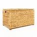 Anada Wicker Weave 30 Storage Trunk Natural