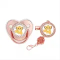 Rose Goldene Bling Lion King Simba Luxus Baby Schnuller und Clip für Neue geboren Babys BPA FREI
