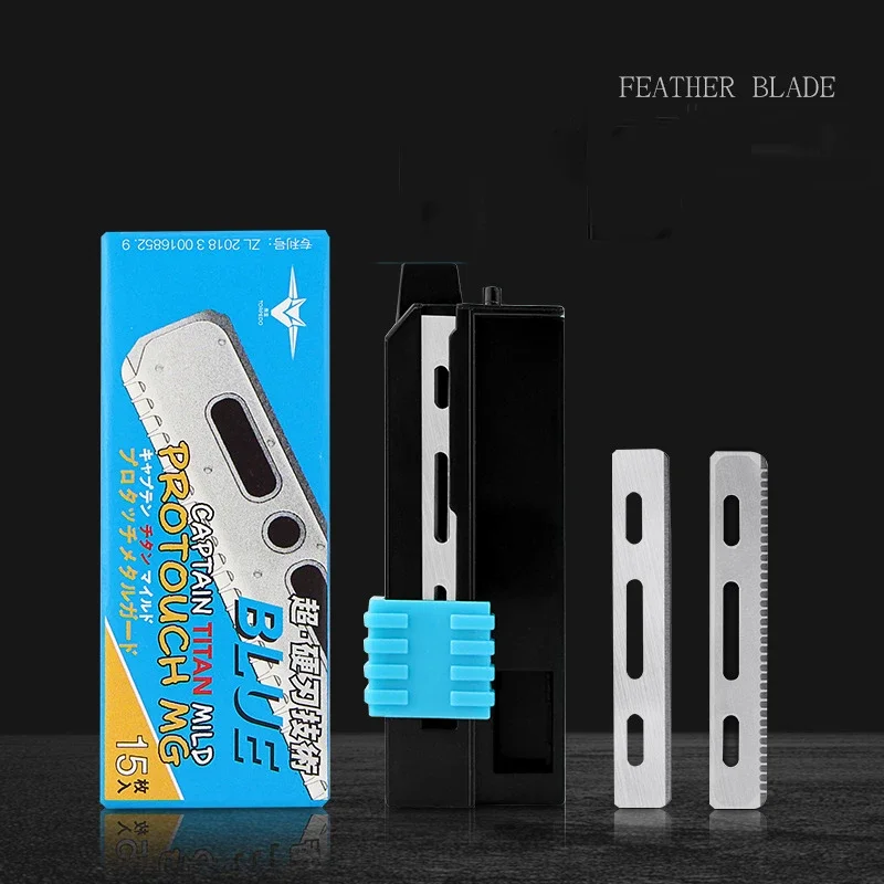 15 teile/satz Augenbrauen trimmer Rasierklinge Edelstahl Microb lading Augenbrauen messer für Permanent Make-up Stirn Tattoo Beauty-Tool Image