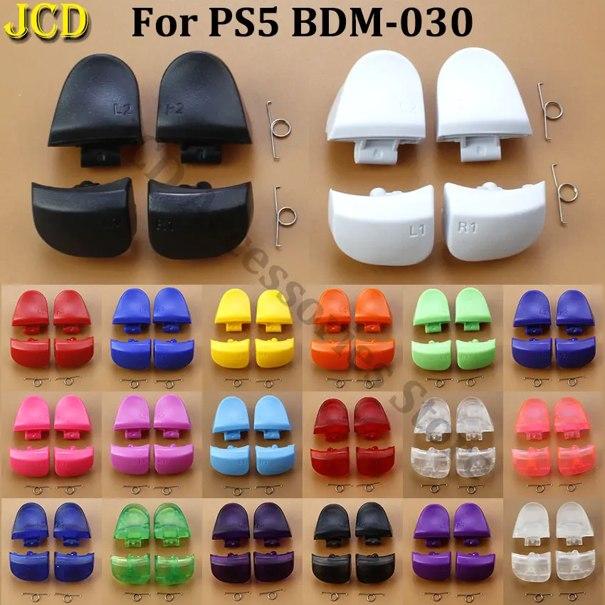 JCD L1 R1 L2 R2 Trigger Schulter Taste Mit Feder Für PS5 V3 3,0 BDM-030 Controller Ersatzteile Image