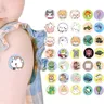 120 teile/satz Runde Gips Cartoon Band Aid Haut Impfstoff Injektion Wunde Patch für Baby Kinder