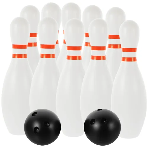 Große bowling spiel sets indoor outdoor sport bowling spiele spielzeug für kinder (10 stücke bowling