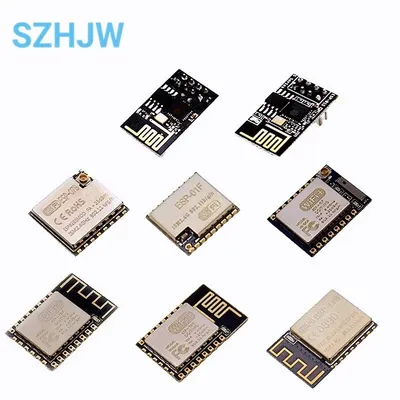 ESP8266 ESP-01 ESP-01S ESP-01F ESP-07 ESP-07S ESP-12 ESP-12E ESP-12F ESP-12S serielle WIFI wireless Image
