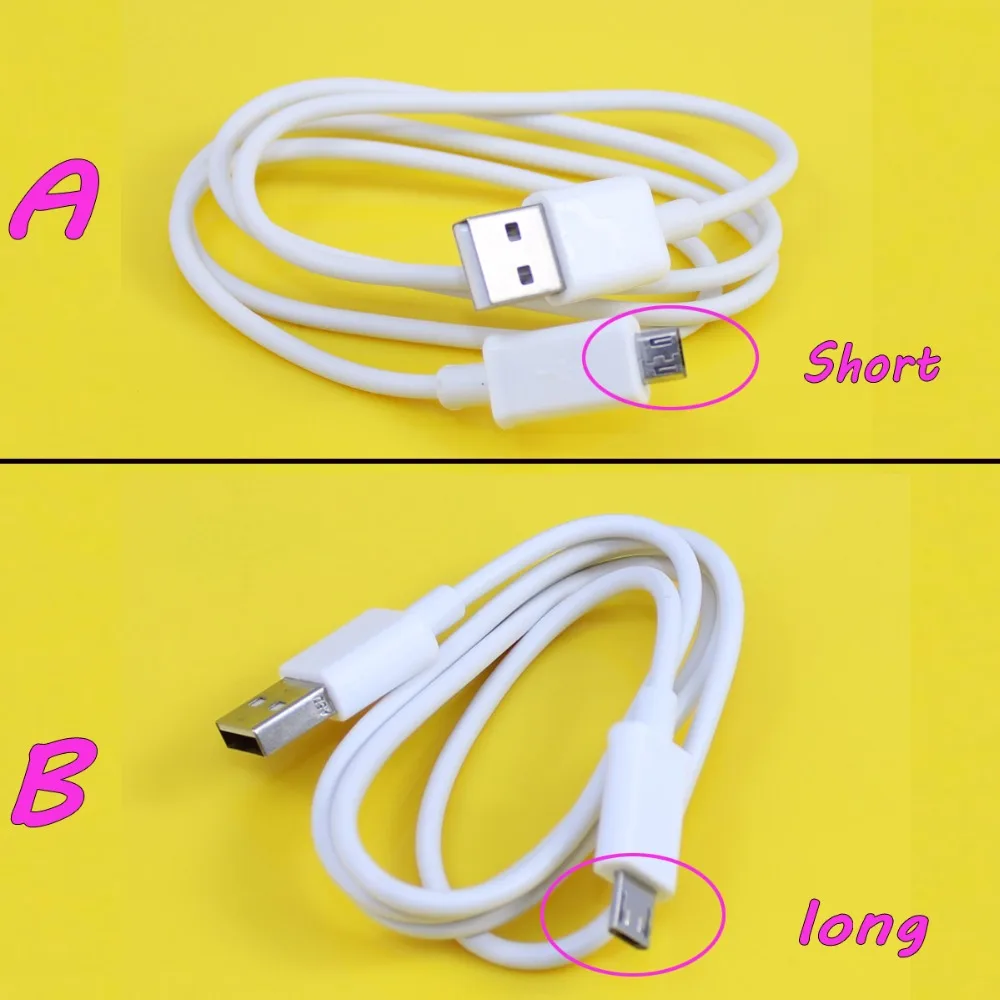 JCD 1M Weiß SCHWARZ USB Lade Ladegerät Spielen Kabel Für PS4 Controller Für PS4 Für XBOX ONE Image