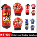 Kinder Boxsack Kinder Box sandsack und Box handschuhe Sandsack Boxen Trainings geräte für Kinder