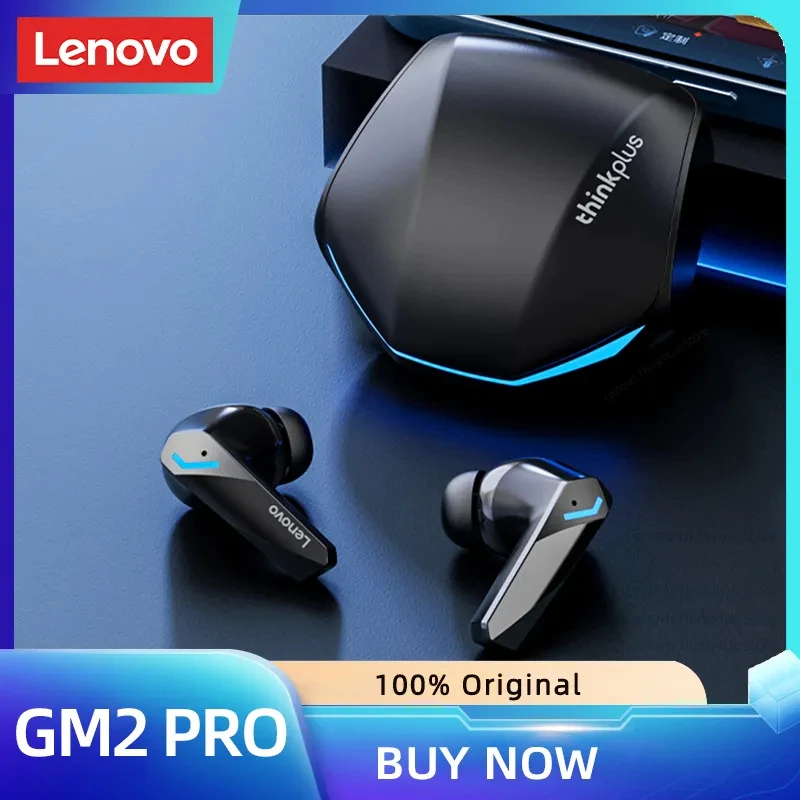 Wahl Lenovo Gm2 Pro Wireless Bluetooth V 5,3 Kopfhörer HD-Anruf Dual-Mode-Gaming-Headset Kopfhörer mit geringer Latenz und Mikrofon Image