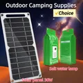 USB-Solar panel 30w mit wasserdichtem Wandern im Freien und Camping tragbarer Akku Handy-Ladebank