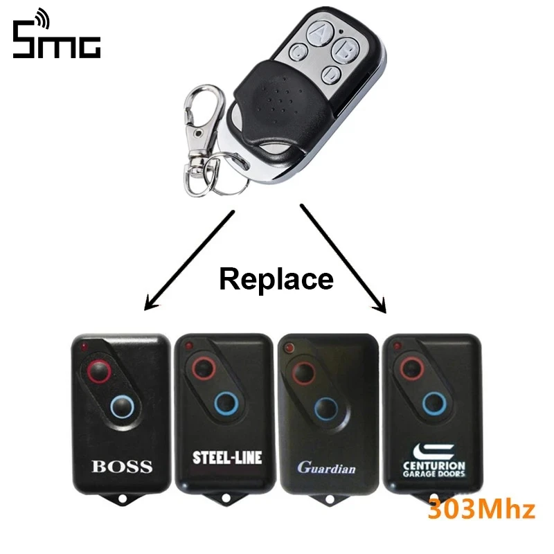 Chef kompatibel mit Bht4 2211-l/Wächter/Luchs/Stahl Linie 303MHz Rollcode Garagentor Chef Fernbedienung Image