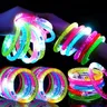 15/30 Stück LED leuchten Armbänder neon leuchtenden Armreif leuchtende Armbänder leuchten im Dunkeln