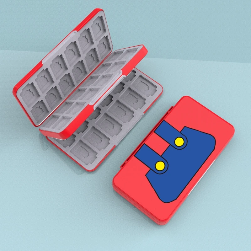 48 in 1 NS Schalter Spiel Karte Fall Für Schalter OLED Spiel Patrone 48 Slots Schützen Lagerung Box Für Schalter lite Gaming Kassette Image