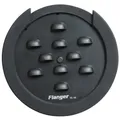 Flanger FS-08 Gitarre Sound hole Cover Block Feedback Puffer Sound Hole schwarz 100 mm Ton löcher eq