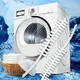 Reinigungs bürste flexible lange Mehrzweck-Staub tuch Waschmaschine Trockner Reinigung Scrub ber