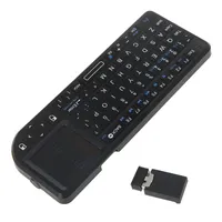 2 4 GHz Mini-Wireless-Tastatur Englisch/ru/es/fr Tastaturen mit Touchpad für Android