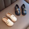 Britische Art Retro Mädchen Schuhe Frühling Herbst Prinzessin Lederschuhe Kinder schwarz weiche Tanz Slipper für 3-12 Alter Kinderschuhe