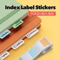 Niimbot Index Smart Drucker Thermo etiketten aufkleber buntes Etikett Aufkleber wasserdichtes Papier