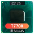 Intel Core 2 Duo T7700 Sla43 Slaf7 2 4 GHz verwendet Dual-Core-Dual-Thread-CPU-Prozessor 4m 35W