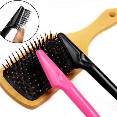 Luft Kissen Kamm Reinigung Pinsel Kamm Haar Pinsel Reiniger Kunststoff Griff Reinigung Pinsel Image