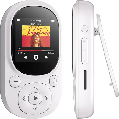 32GB Clip MP3-Player Mini tragbarer Musik-Player mit FM-Radio-Aufnahme Musik MP3-Player für Kinder