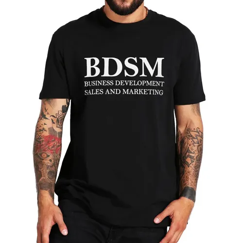 BDSM Business Development Verkauf und Marketing T-Shirt Erwachsenen Humor Slang BDSM Wortspiele Tops