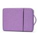 14-15.4 inch Laptop Sleeve Case Computer Bag with Handle for 15 inch MacBook Pro A1990 1770 14 Lenovo IdeaPad 330 130 Dell Latitude 14 HP Pavilion 14 Asus L402SA E403NA HP 14z Laptop (Purple)