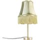 Qazqa - granny - Lampe de table avec Abat-Jour - 1 lumière - ø 30 cm - Vert - Classique/Antique