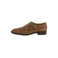 BOSS Herren Schuhe COLBY MONK aus Veloursleder, beige, Gr. 43EU