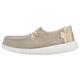 HeyDude - Kid's Wendy Metallic Sparkle - Sneaker 38 | EU 38 beige