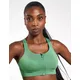 Adidas Womens TLRD Impact Luxe High Support Zip Sports Bra - 32C - Emerald, Emerald