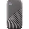 WD My Passport 500 GB 2.5 external SSD hard drive USB-C® Grey WDBAGF5000AGY-WESN