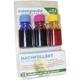 compedo MREFILL04 Ink cartrigde refill kit Compatible with (manufacturer brands): HP, Lexmark Cyan, Magenta, Yellow Total ink volume: 150 ml