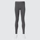 Uniqlo - Cotton Heattech Extra Warm Heather Thermal Tights - Gray - S