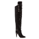 Isabel Marrant Black Thigh High Becky Boots Size 40