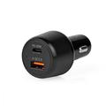 PD USB C Car Charger 36W/65W QC3.0 Fast Phone Charger Cigarette Lighter Adapter