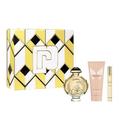 Paco Rabanne Olympea Solar Eau De Parfum Intense Women's Gift Set Perfume Spray With 100ml Body Lotion & 10ml Eau De Parfum