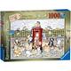 Ravensburger Crazy Cats Vintage No.9 Lost in The Post 1000 Piece Jigsaw Puzzle for Adults and Kids Age 12 and Up