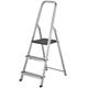 Werner 3 Tread High Handrail Stepladder - EN131 Aluminium 7400318