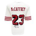Signed Christian McCaffrey Jersey - NFL Offensive Player of the Year Award 2023