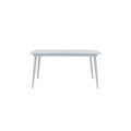 Ace Large Extending Dining Table - White