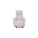 Designer Chair Collection Dusseldorf Fabric Power Recliner Swivel Chair - Ivory